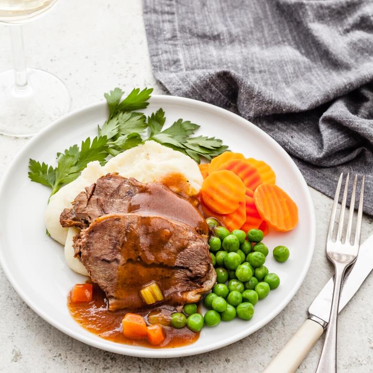 Slow Cooked Beef Regular Meals Gourmet Meals